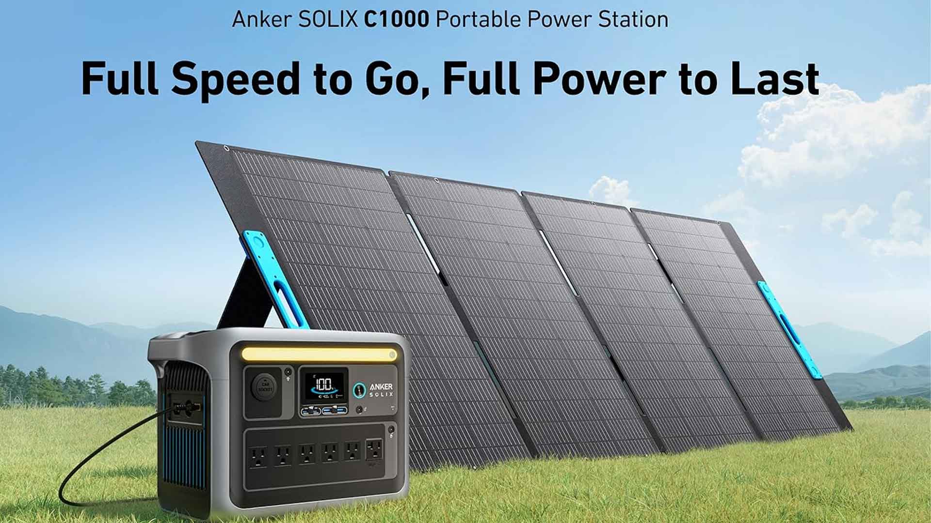 Anker SOLIX C1000 power station