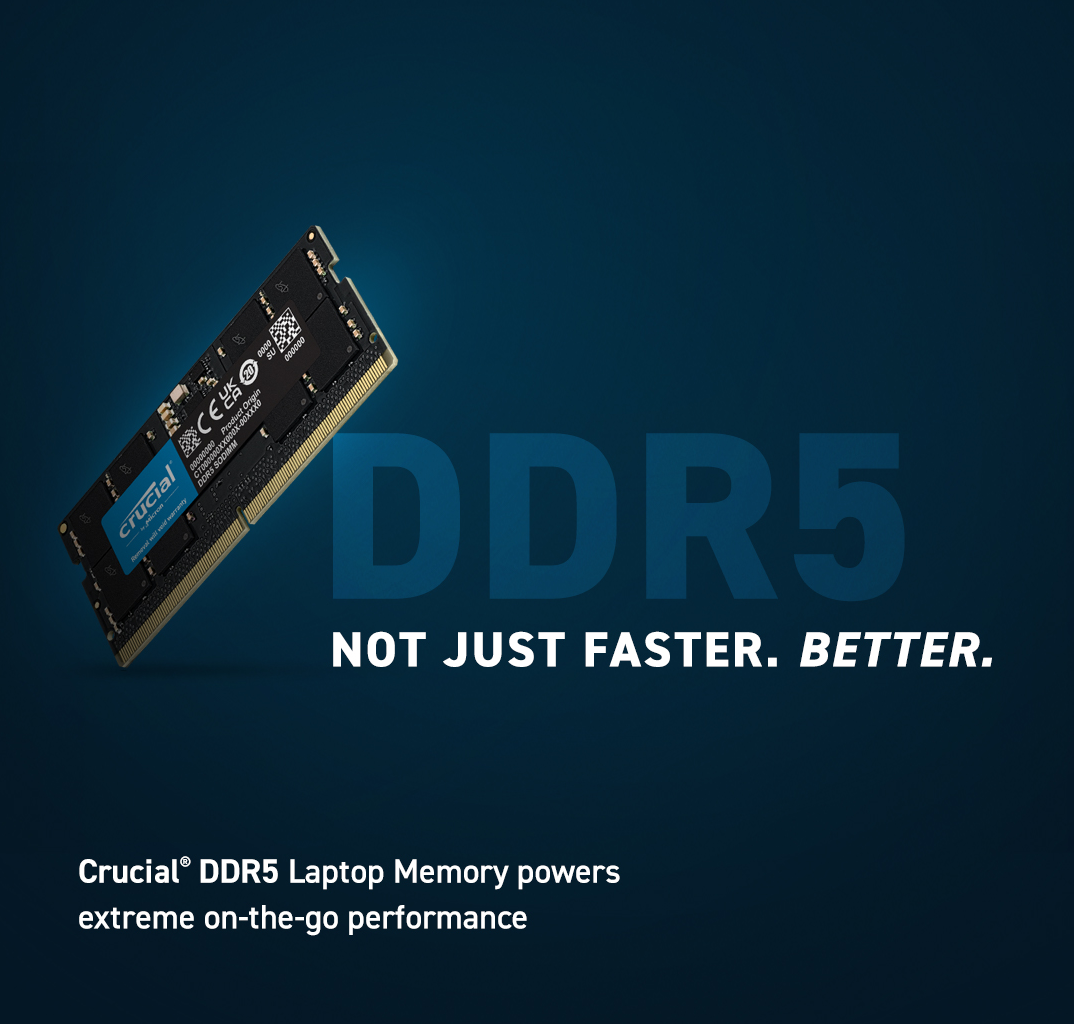 Crucial DDR5 Laptop Memory